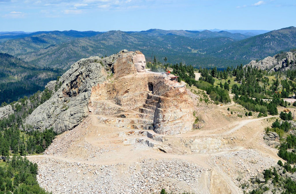 This Crazy Horse Monument Is So Enormous That The Work Needed To