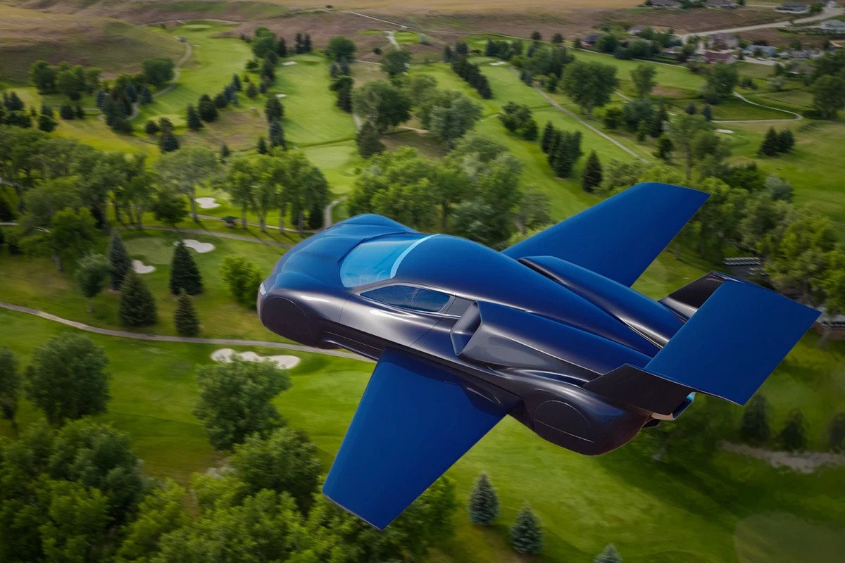 jet flying car